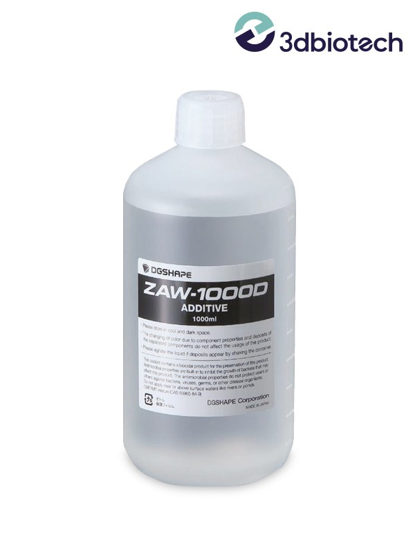 El aditivo refrigerante ZAW-1000D para las fresadoras en húmero Roland DWX-4W / DWX-42W, trabaja para mantener las herramientas 